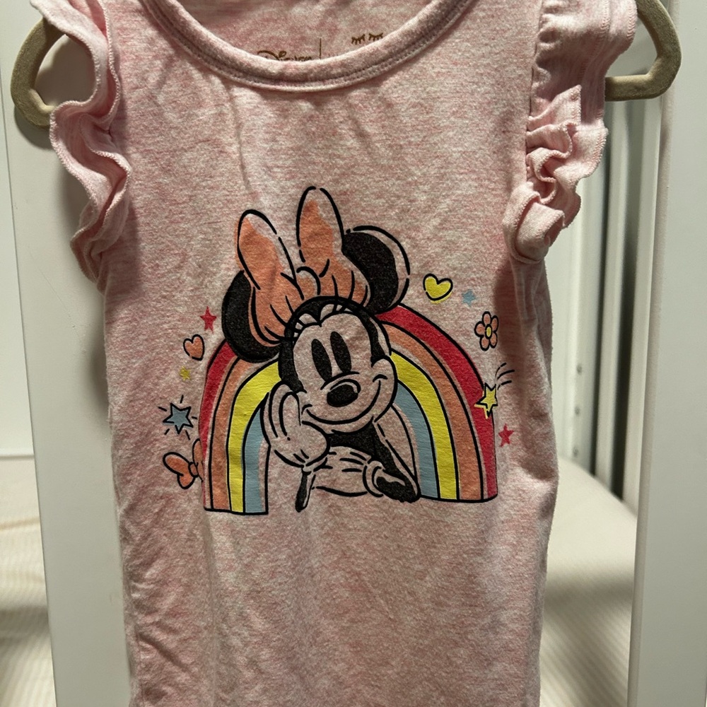 Little Sleepies Minnie Mouse Top